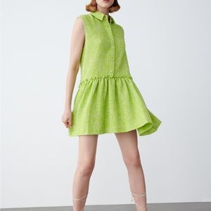 ZARA TEXTURED SHORT‎ DRESS